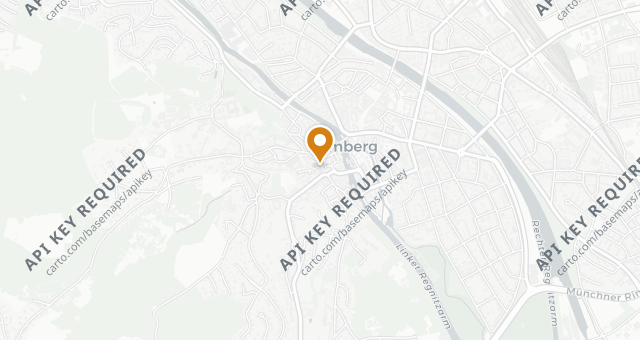 Map showing Brasserie Bamberg