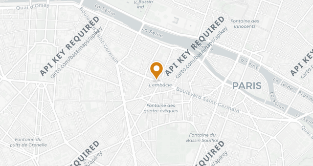 Map showing Armani/Ristorante