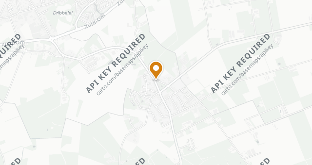 Map showing De Wilg