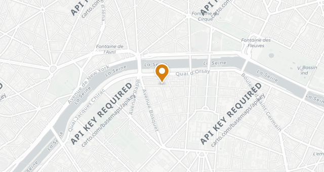 Map showing Rosemarie