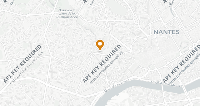 Map showing Café Madeleine