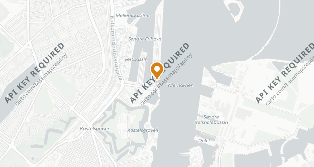Map showing KOAN