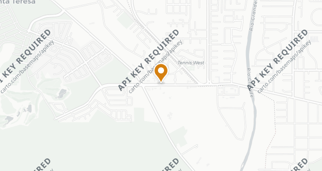 Map showing Billy Crews Dining Room