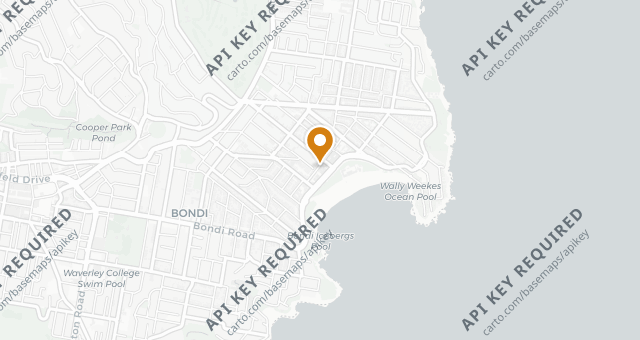 Map showing Pompei's Bondi