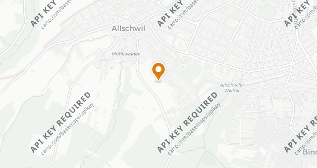 Map showing Villa Winzerpark