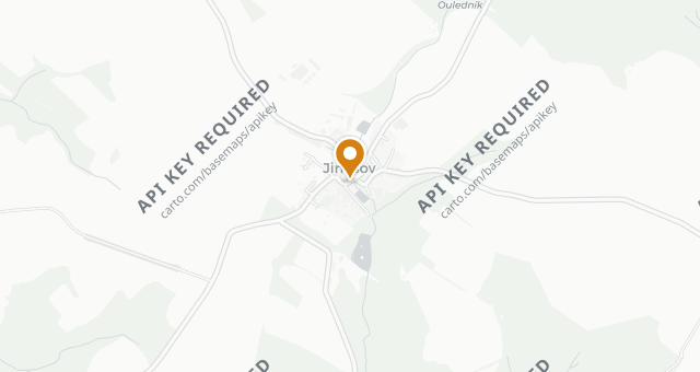 Map showing Restaurace u Kryštofů