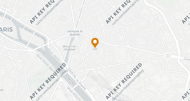 Map showing Passerini