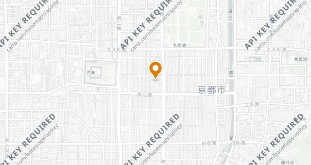 Map showing shiro