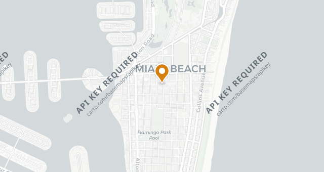 Map showing MILA Miami