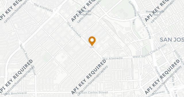 Map showing Luna Mexican Kitchen