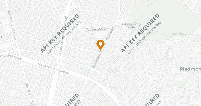 Map showing Teni East Kitchen