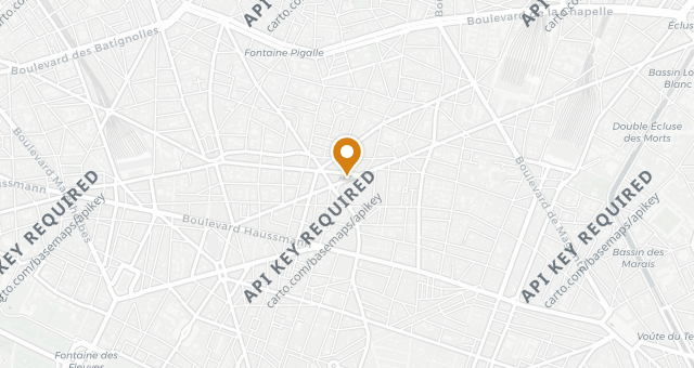Map showing Burger fermier des enfants rouges