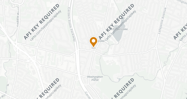 Map showing Bacari Grill
