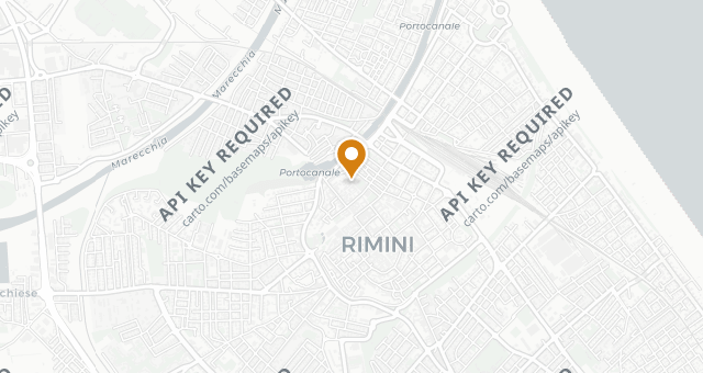 Map showing Abocar Due Cucine
