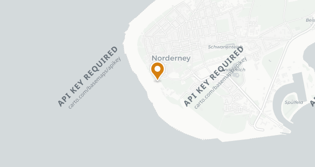 Map showing Müllers auf Norderney