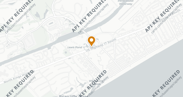 Map showing Greg Norman Australian Grille