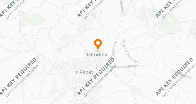 Map showing The Medina