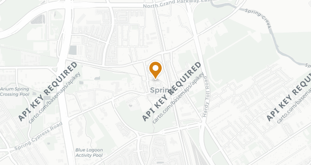 Map showing CorkScrew BBQ