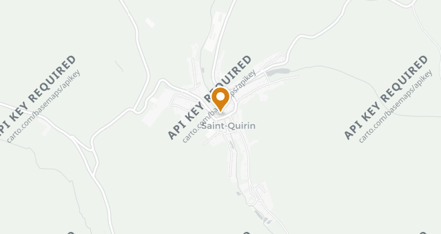 Map showing Hostellerie du Prieuré