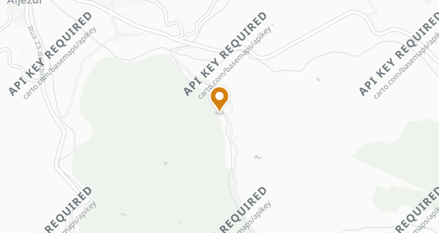 Map showing Casa Alva