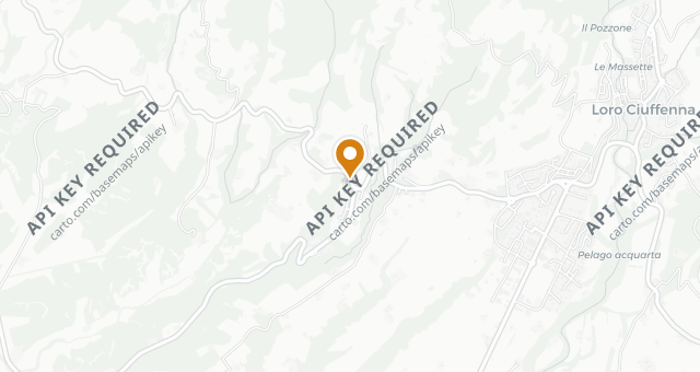 Map showing La Cantinella
