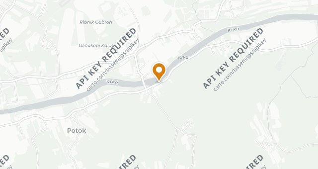 Map showing Gostilna Pod smrekco