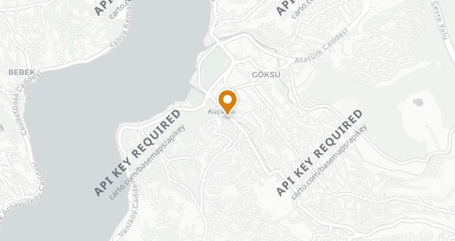 Map showing Borsa Restaurant Kandilli