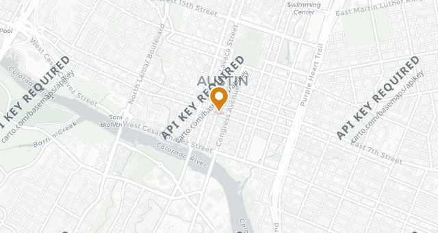 Map showing The Lonesome Dove Western Bistro