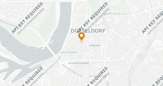 Map showing Münstermanns Kontor