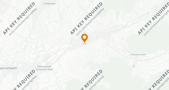 Map showing Winzerhaus Rebstock