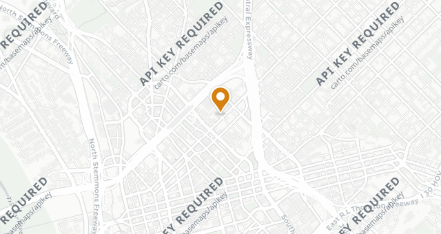 Map showing Ellie's