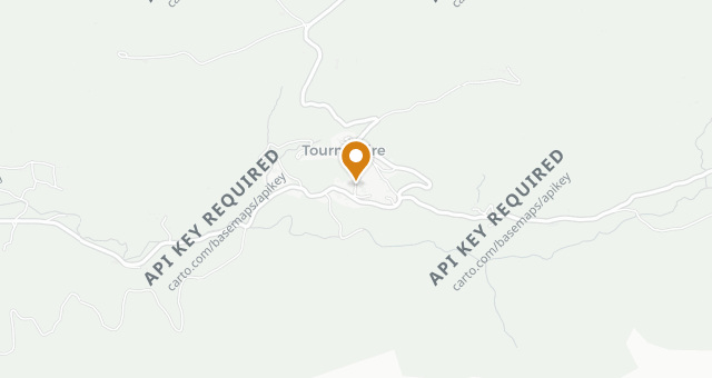 Map showing Le Puy Tilleul