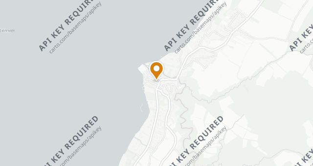 Map showing L'Auberge d'Hermance