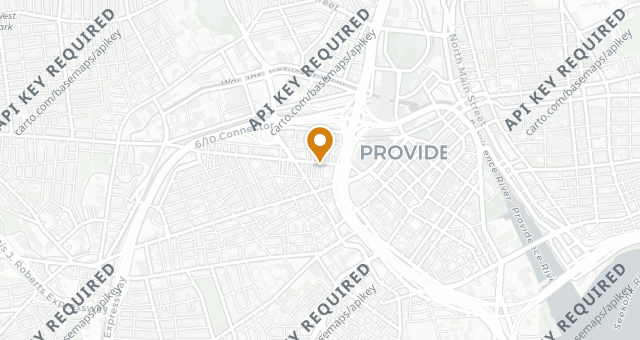 Map showing Camille's