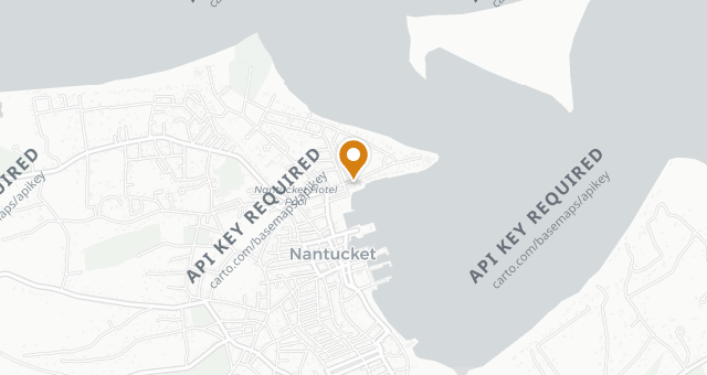 Map showing The Brant Point Grill