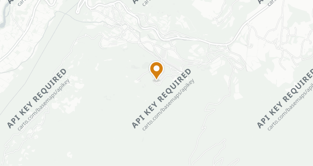 Map showing La Casina