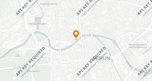 Map showing Brechts Steakhouse