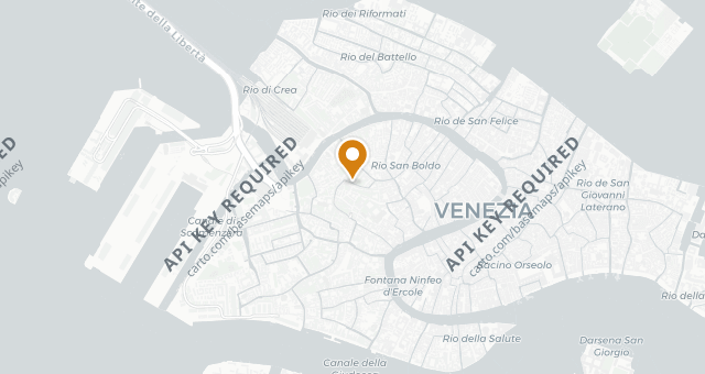 Map showing Da Fiore