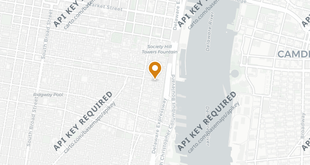Map showing Roxanne
