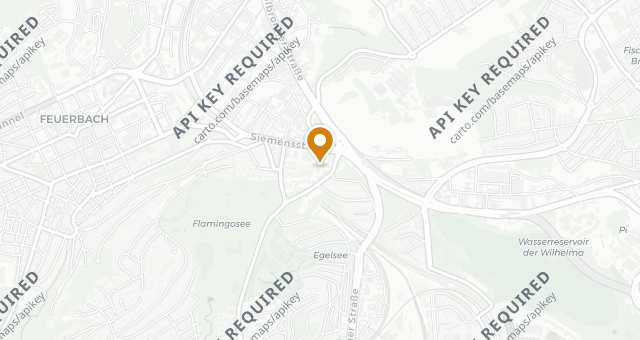 Map showing Aria Restaurant