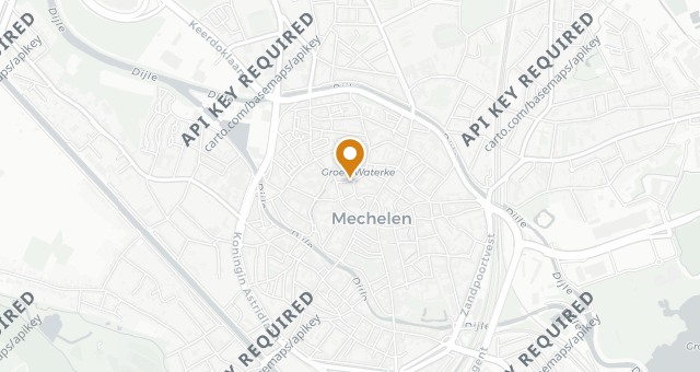 Map showing The Chick