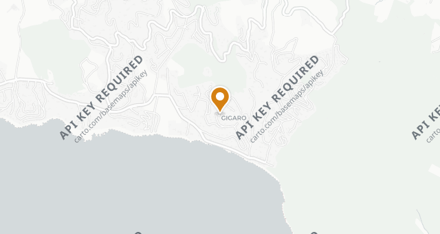 Map showing Vista