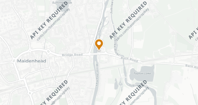 Map showing Roux at Skindles