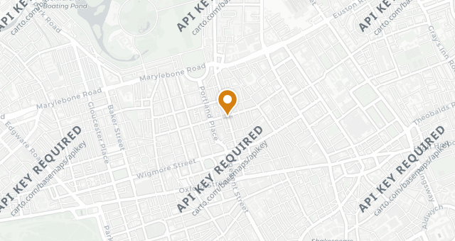 Map showing Portland