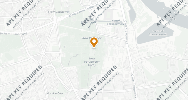 Map showing Belvedere