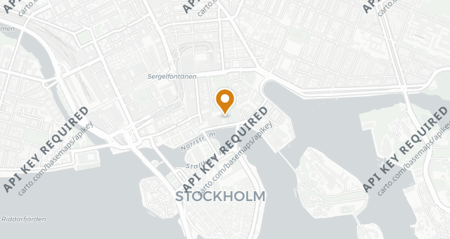 Map showing Operakällarens Matsal