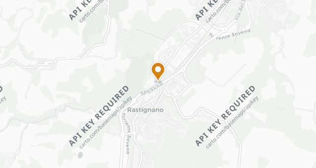 Map showing Osteria Numero Sette