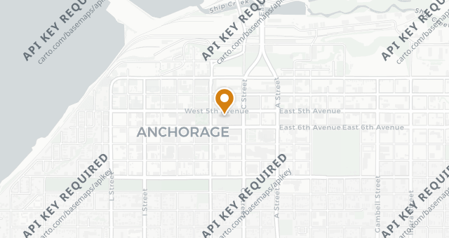 Map showing Sullivan's Steakhouse