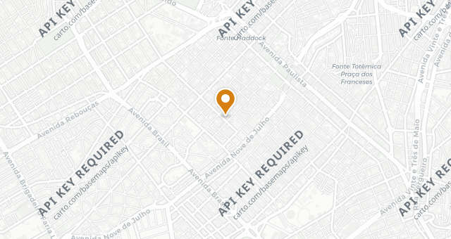 Map showing Osteria Fame