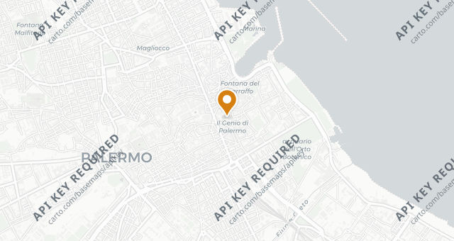 Map showing Osteria dei Vespri